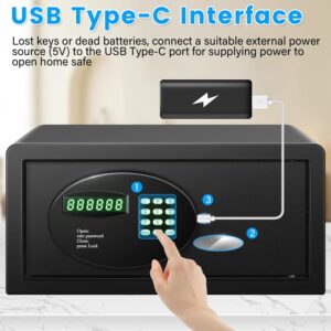 hotel safe home safe with usb